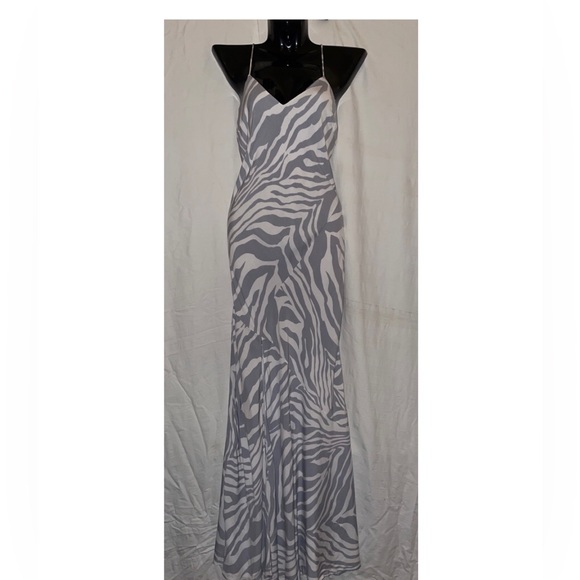 NEW Mustard Seed Zebra Print Maxi Dress, Size Small - Picture 10 of 10